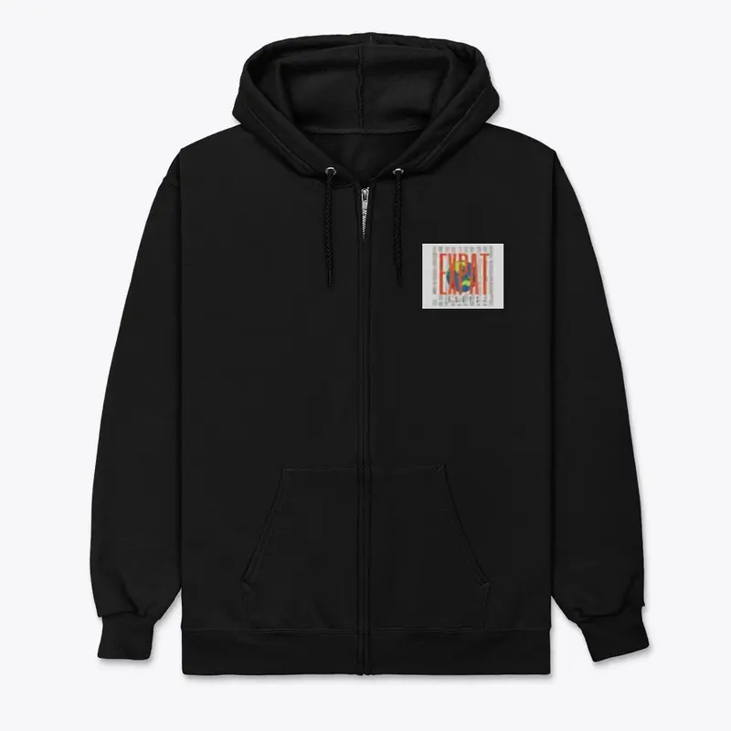 Expat Hoops Zip Hoodie