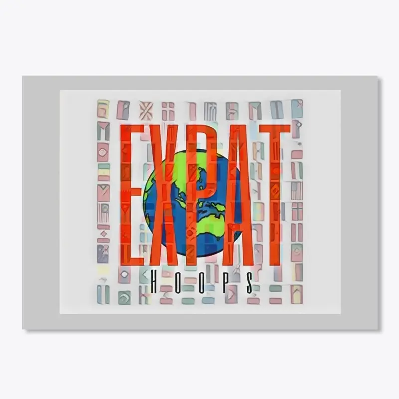 Expat Hoops Original Logo Sticker